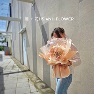 永生玫瑰波波球花束