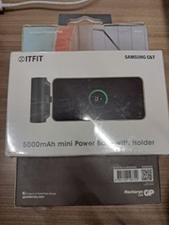 itfit 5000mah mini power bank with holder