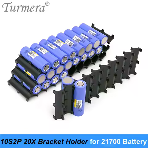Turmera 10Piece 10S2P 20X 21700 Battery Holder 21700 Bracket Spacer Assemble for 36V 48V Electric Bi