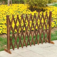 Outdoor Antiseptic Wood Fence Courtyard Fence Garden Lattice Outdoor Flexible Fence Balcony Partitio