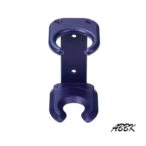 ABBK-Hair Dryer Holder Wall Mount For Dyson HD18 Metal Hair Dryer Rack With Self Adhesive Installati