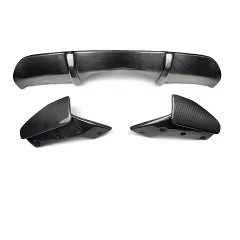 X5 F15 MP Style Real Carbon Fiber Rear Diffuser For BMW X5 F15 Sports Rear Bumper Diffuser Lip 2014-