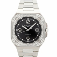 Bell & Ross BR05 鑲鑽黑色錶盤男士腕錶