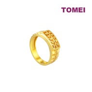 TOMEI Abacus Ring, Yellow Gold 916