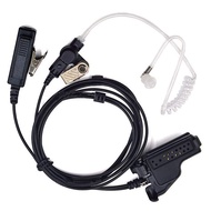 2 Wire Acoustic Tube Earpiece Mic Headset Mic Compatible with Motorola XTS 1500 XTS 2500 XTS 3000 XT