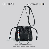 Ceekay Authentic Original Design Bucket Bag for Women Luxury Lightweight Crossbody Shoulder Bag Micr