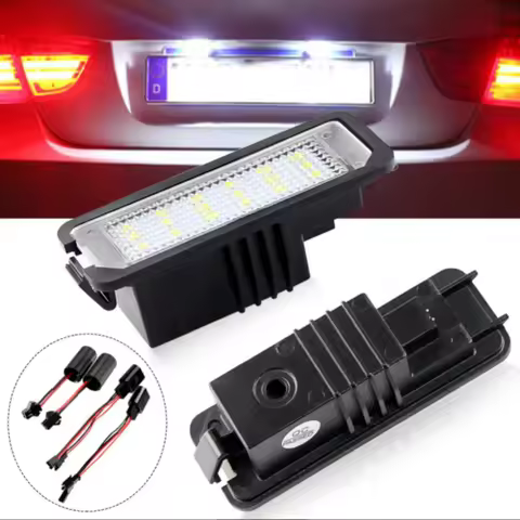 Suitable For Volkswagen Scirocco Golf LED License Plate Light Golf 4567 POLO/PHAETON Eos