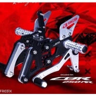 RCB Footrest HONDA CBR250RR 2022 RS-1 Black Silver Racing Boy Single Stand AL7075 CBR250 RR AL7075 0