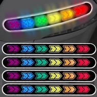 Car Reflective Strip - Rearview Mirror Dazzling Warning Sticker - Anti-collision, Traceless - Car Exterior Accessories - Auto Body Styling Modification Decal