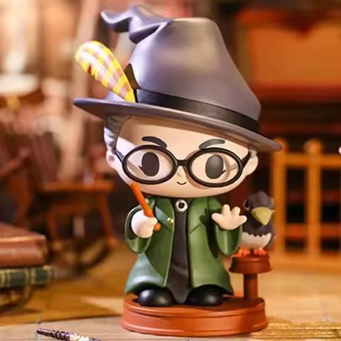 POP MART Magic Novel Wizarding World Props Series Blind Box Guess Bag Desktop Decoration Cute Model 