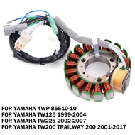 For Yamaha TW125 TW200 Trailway TW225 Engine Parts Generator Magneto Stator Coil TW 125 200 TW 225 4