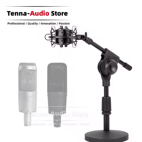 Desktop Spider Microphone Anti Shock Mount For AUDIO TECHNICA AT3035 AT4033A AT4033 AT 3035 4033 406