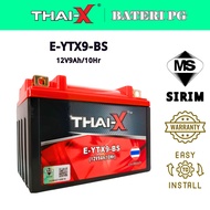 THAI-X YTX9 Motorcycle Battery NINJA250 PULSAR ELEGAN150 TNT300 VTS200 HONDA SUZKI SYM KAWASAKI