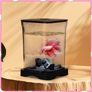[ChiwanjicdMY] Fish Tank Breeding Tank Small Lanskap Perairan Tank for Home Tabletop Gecko Lizards