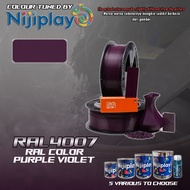 NIJIPLAY RAL 4007 PURPLE VIOLET RAL COLOUR PAINT SPRAY TIN