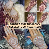 🤍 Temporary Sticker White Henna 🤍 Henna instant / tattoo henna instant