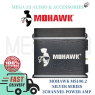 MOHAWK MS100.2 SILVER SERIES 2CHANNEL POWER AMP