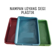 Nampan Loyang Segi Plastik