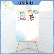 UKIi Gender Reveal Games for Guests Baby Shower Reveal Games Gender Voting Poster