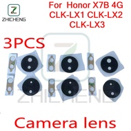 For honor X7B 4G CLK-LX1 CLK-LX2 CLK-LX3 Camera Rear Glass Lens Cover With Sticker