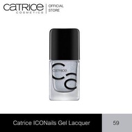 Catrice ICONails Gel Lacquer - คาทริซไอคอนเนลส์เจลแลคเกอร์ (เครื่องสำอาง,น้ำยาทาเล็บ,ยาทาเล็บ,เล็บเจล,เล็บ)