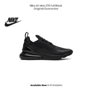 Nike Air Max 270'Triple Black' Shoes Original