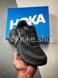HOKA Skyline Float X 'Triple Black' shoes