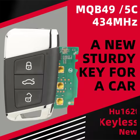 jingyuqin MQB49/5C Chip Smart Car Key Remote For VW Arteon Magotan Passat B8 Superb A7 Golf Seat 201