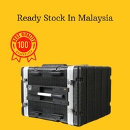 [ Ready Stock ] ABS 8U Long Flight Case Equipment Case For Amplifier