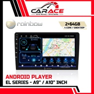 Rainbow Audio Car Android Player 2+64GB and 4+64GB AHD 4 Core Android Player FREE Reverse Camera