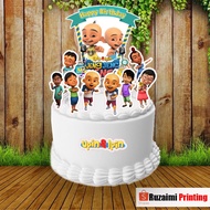 Upin & Ipin Cake Topper 006