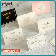 AGLYELGIRL Greeting Card Best Wishes Wedding Wishing Card Valentine's Day Wish Card