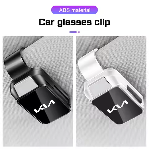 Creative High-End Car Glasses Clip For Kia Sorento Sportage Stinger Rio K5 K9 K7 K8 K3 K2 Visor Sung