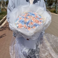 Hot Sale Gypsophila Rose Bouquet Oversized For Wife Girlfriend Dried Flower Preserved Birthday Gift 