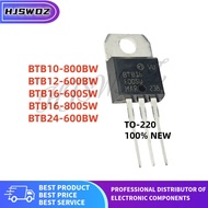 10pcs BTB24-600BW BTB10-800BW BTB12-600BW BTB16-800SW BTB16-600SW TO-220 Bidirectional thyristor mos