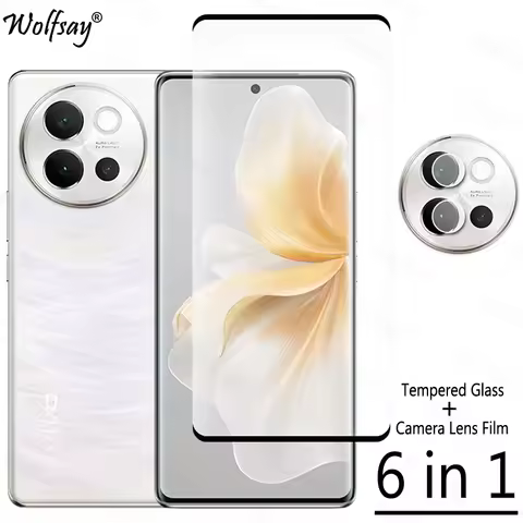 Full Cover Tempered Glass For Vivo V40 Lite 5G Screen Protector Vivo V40 V 40 Lite 5G Camera Glass F