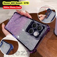 Casing Honor 400 Smart 400Smart 5G Casing Honor X7D X7 d Case Soft Shining Shockproof Glitter Back C