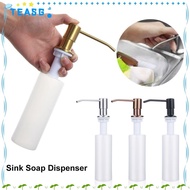 TEASG Sink Soap Dispenser Household Detergent Stainless Steel Bathroom Accessories