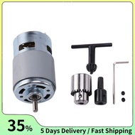 Dc 12-24V 775 Motor Electric Drill With Drill Chuck Dc Motor For Polishing Drilling Cutting