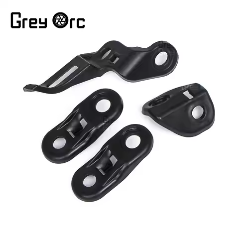 4Pcs ABS Black Fairing All Fixed Shell Bracket For Honda CBR1000RR CBR 1000 RR 1000RR 2008-2012 2013