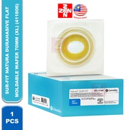 [1 PC] Convatec Sur-Fit Natura Durahesive Flat Moldable Wafer 70MM (XL) 1piece (411806)