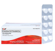 FEVERGAN TGP Paracetamol 500mg tablet 10 pcs/pack gamot sa lagnat