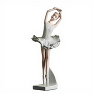 Abstract Girl Figurine Modern Resin Decorative Sculpture Living Room Office TV Cabinet Home Decor Ac