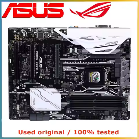 For ASUS PRIME Z270-A motherboard LGA 1151 DDR4 USB3.1 64GB Z270 desktop motherboard 7th Gen Intel C