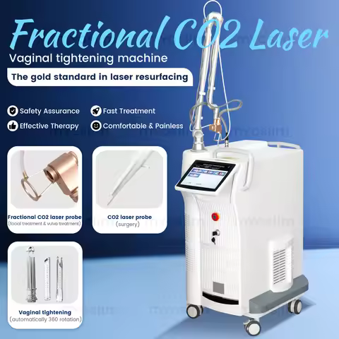 CO2 Fractional Lase 4D Fotona Machine 10600nm Skin Resurfacing Acne Scar Removal Wrinkle Tightening 