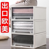 Quilt Sorting Storage Clothes Drawer Type Plastic Huge Zhao Wardrobe] Storage Box Transparent Storag