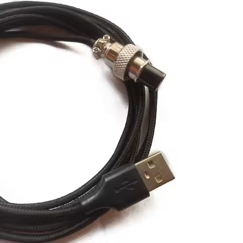 J78A 1.8m Joystick Cable Connection Line Replacement Cable for razer Panthera Joystick Accessories