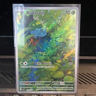 Bulbasaur AR 166 /165 TCG Pokemon 151 Indonesia 2023