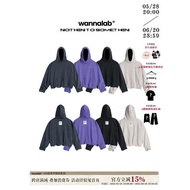 WANNA LAB雙層OVERSIZE連帽衫