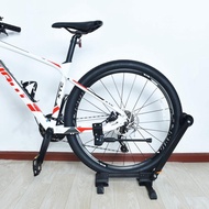 Bike Floor Parking Stand Bicycle Foldable Legs L-Shape (Aluminium)